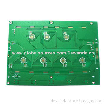 Double-sided Printed Circuit Board with 1oz Copper Thickness